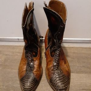 Snakeskin Boots
